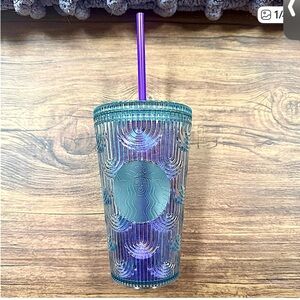 Starbucks Purple Accented Tumbler